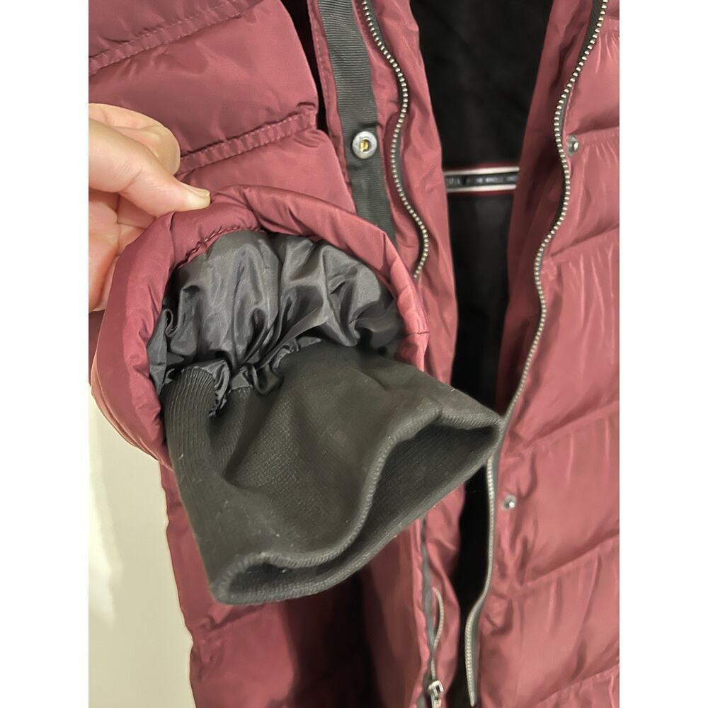 ELORA Women's Burgundy Puffer Coat 2X - Picture 8 of 11